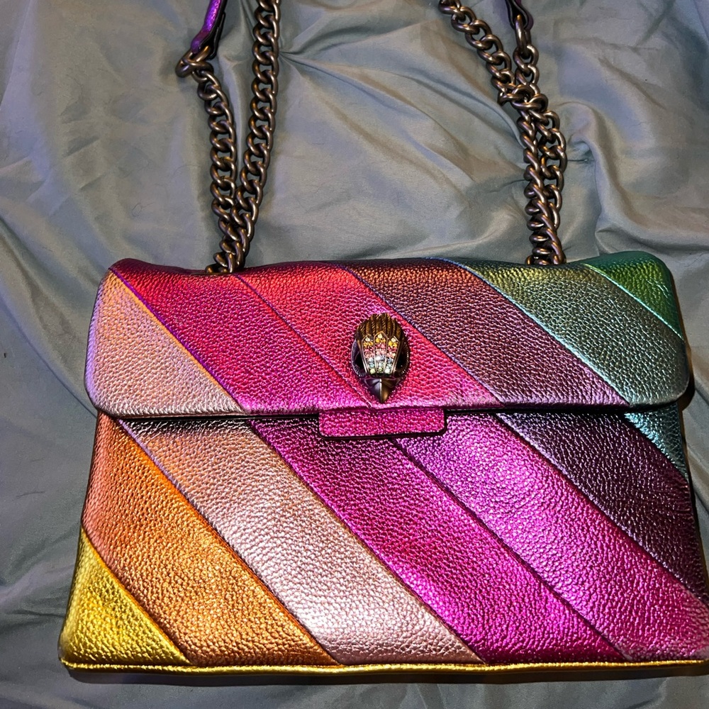 Kurt Geiger Kensington Leather Convertible Shoulder Bag